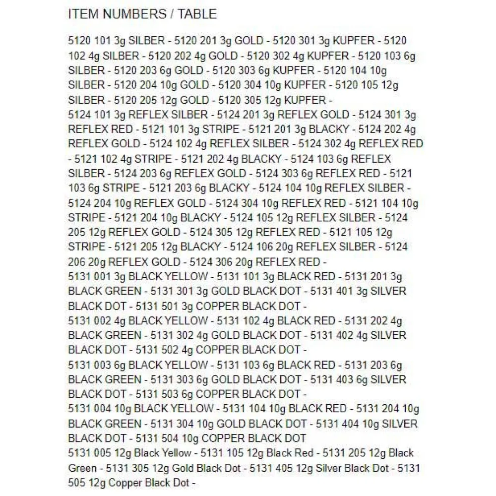 EFFZETT Standard Spinner Spoon 4g 5 EFFZETT Standard Spinner Spoon 4g - Image 3