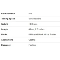 Halco Night Walker 65 Mm -Kineti Hook Shop halco night walker 65 mm 2