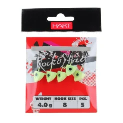HART Rock Street Micro Jig Head 5 Units -Kineti Hook Shop hart rock street micro jig head 5 units 3