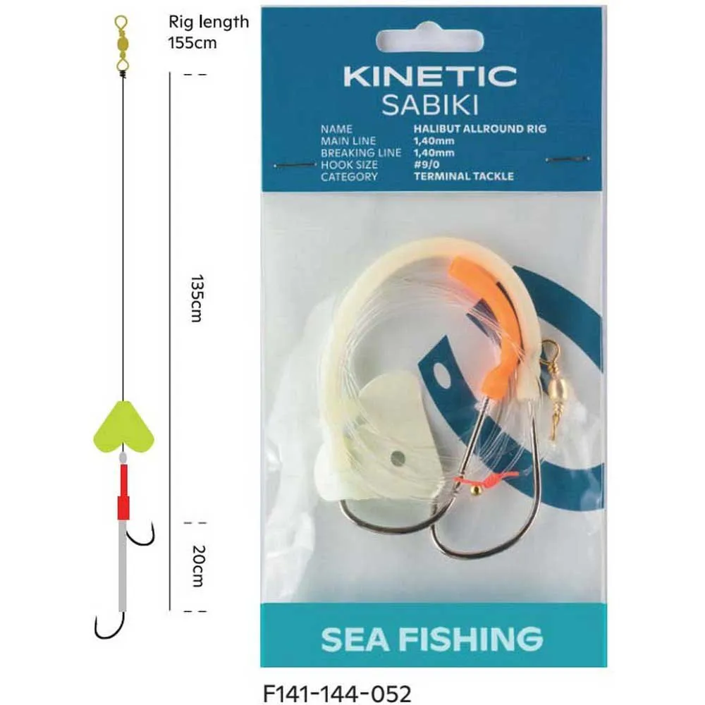 Kinetic Sabiki Halibut Allround Feather Rig 4 Kinetic Sabiki Halibut Allround Feather Rig - Image 2