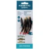 Kinetic Sabiki Rooster Tail Feather Rig -Kineti Hook Shop kinetic sabiki rooster tail feather rig