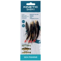 Kinetic Sabiki Rooster Tail Feather Rig