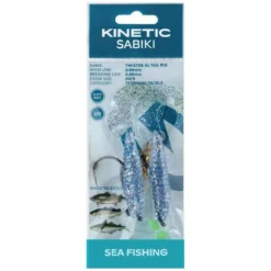 Kinetic Sabiki Twister XL Tail Feather Rig