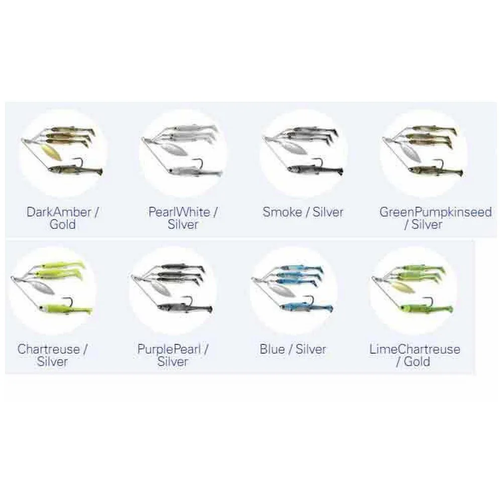 Minnow Rig Small Spinnerbait 7g 4 Minnow Rig Small Spinnerbait 7g - Image 2