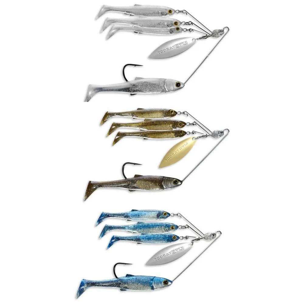 Minnow Rig Small Spinnerbait 7g 3 Minnow Rig Small Spinnerbait 7g