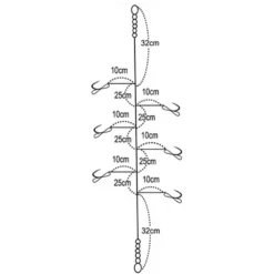 SA-31 Feather Rig -Kineti Hook Shop m w international sa 31 feather rig 1