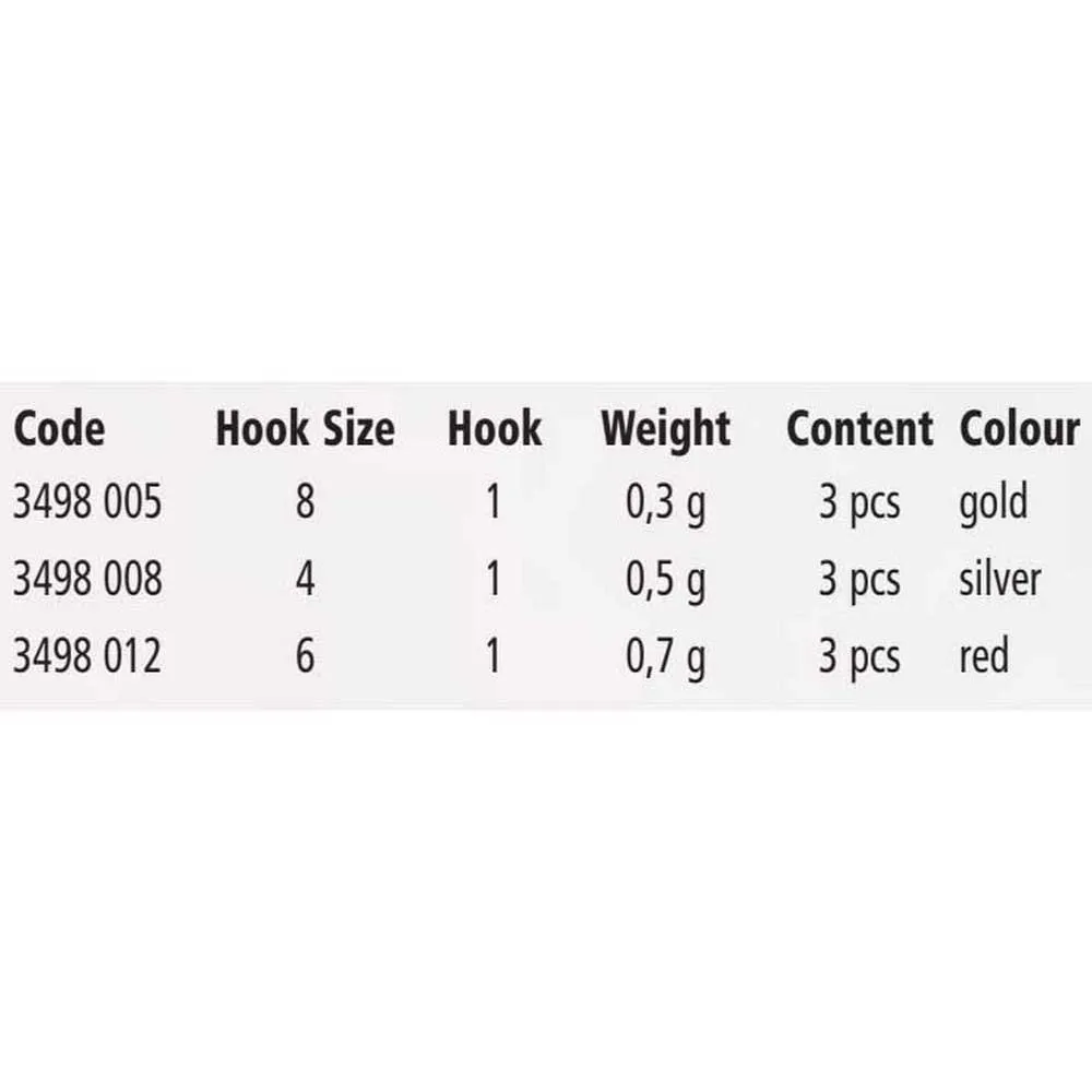 MAGIC TROUT Golden T Jig Head -3 Units 4 MAGIC TROUT Golden T Jig Head -3 Units - Image 2