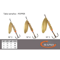 Popper 100 Mm 17g 5 Units -Kineti Hook Shop mapso popper 100 mm 17g 5 units 1
