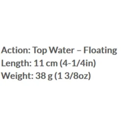 Molix SPopper 110 Mm 38g 7 Molix SPopper 110 Mm 38g -Kineti Hook Shop molix spopper 110 mm 38g 2