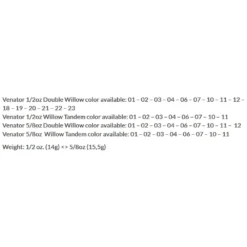 Molix Venator 1/2 Double Willow 14g -Kineti Hook Shop molix venator 1 2 double willow 14g 2