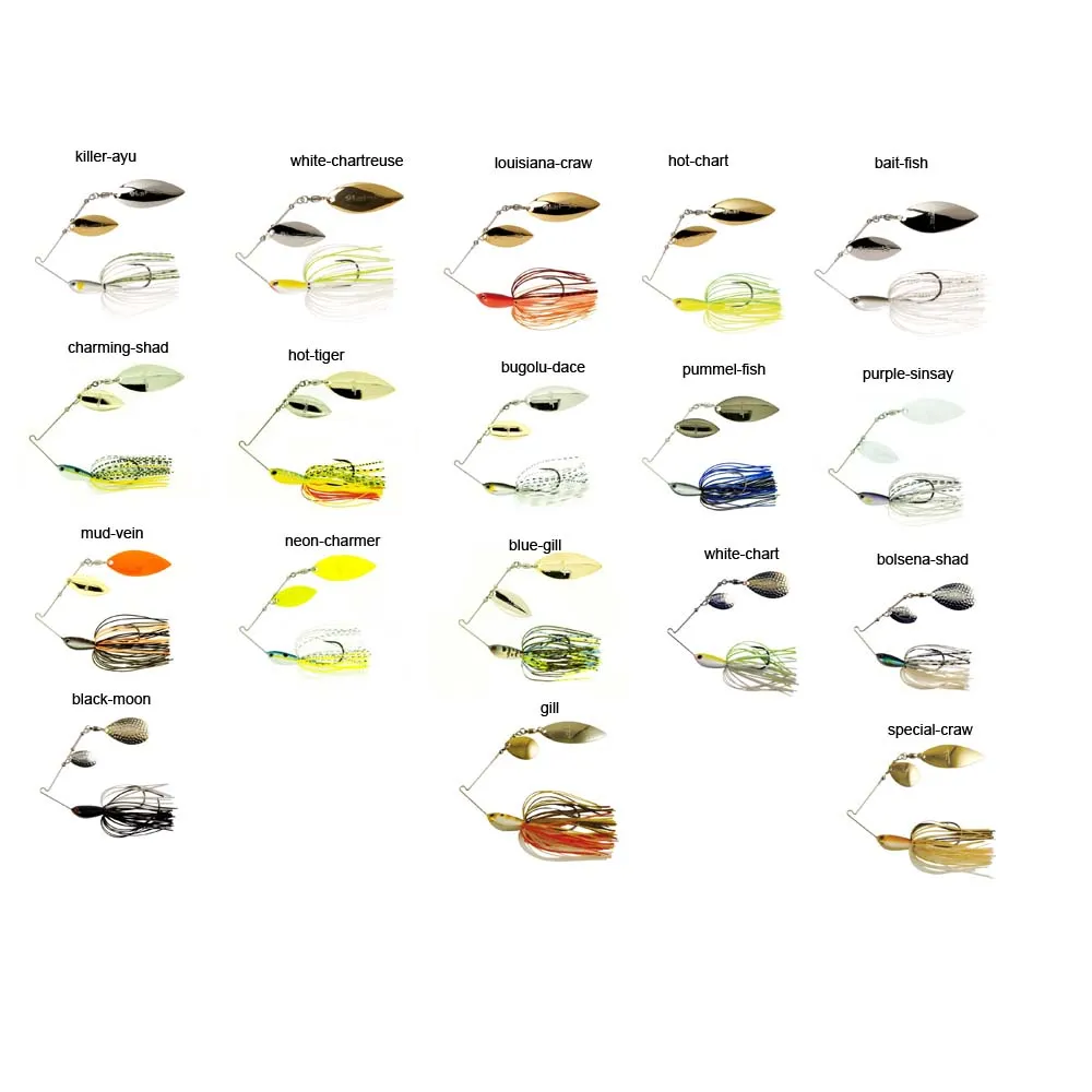 Molix Water Slash 3/8 Double Willow 10.5g 4 Molix Water Slash 3/8 Double Willow 10.5g - Image 2