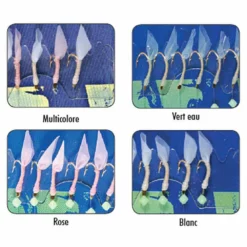 Micromit Larva Feather Rig 0.260 Mm Pink -Kineti Hook Shop ragot micromit larva feather rig 0.260 mm pink 1