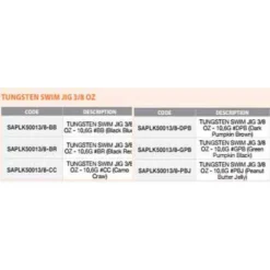 SAKURA Tungsten Swim Chatterbait 10.6g 3/8 Oz -Kineti Hook Shop sakura tungsten swim chatterbait 10.6g 3 8 oz 2