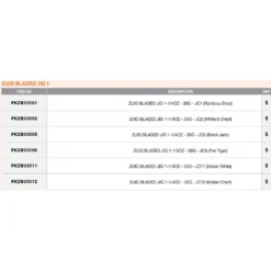SAKURA Zuid Bladed Jig 35g -Kineti Hook Shop sakura zuid bladed jig 35g 2