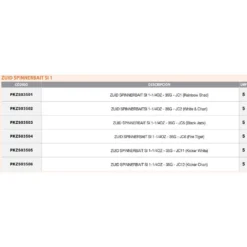 SAKURA Zuid Spinnerbait SI 35g -Kineti Hook Shop sakura zuid spinnerbait si 35g 2